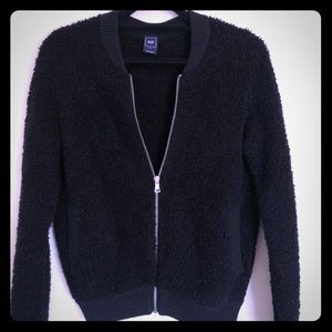 Gap black lightweight jacket sweater